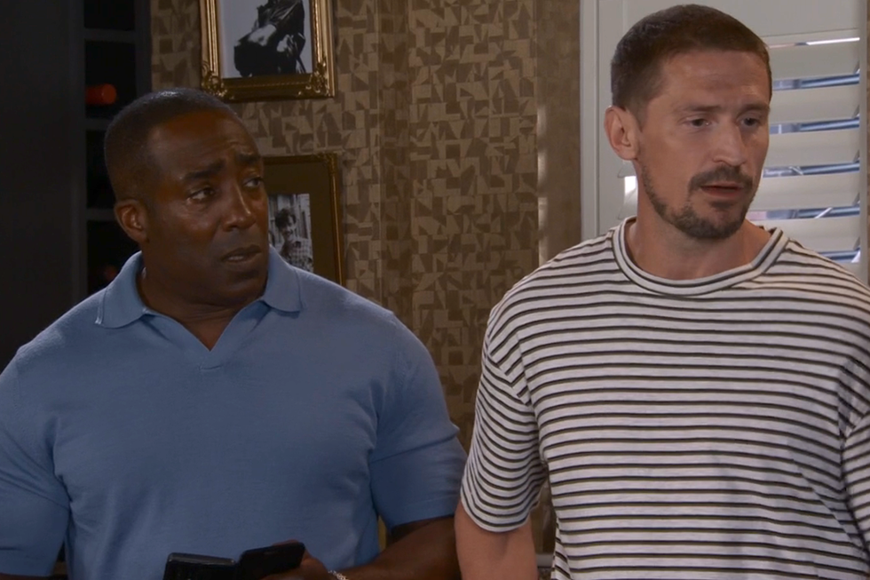 Ronnie Bailey, Carl Webster, Coronation Street ronnie bailey, carl webster, coronation street