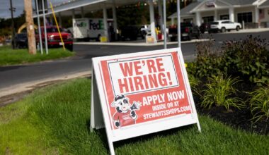 US goes well beyond jobs forecast with 162,000 roles added in August – The Irish Times