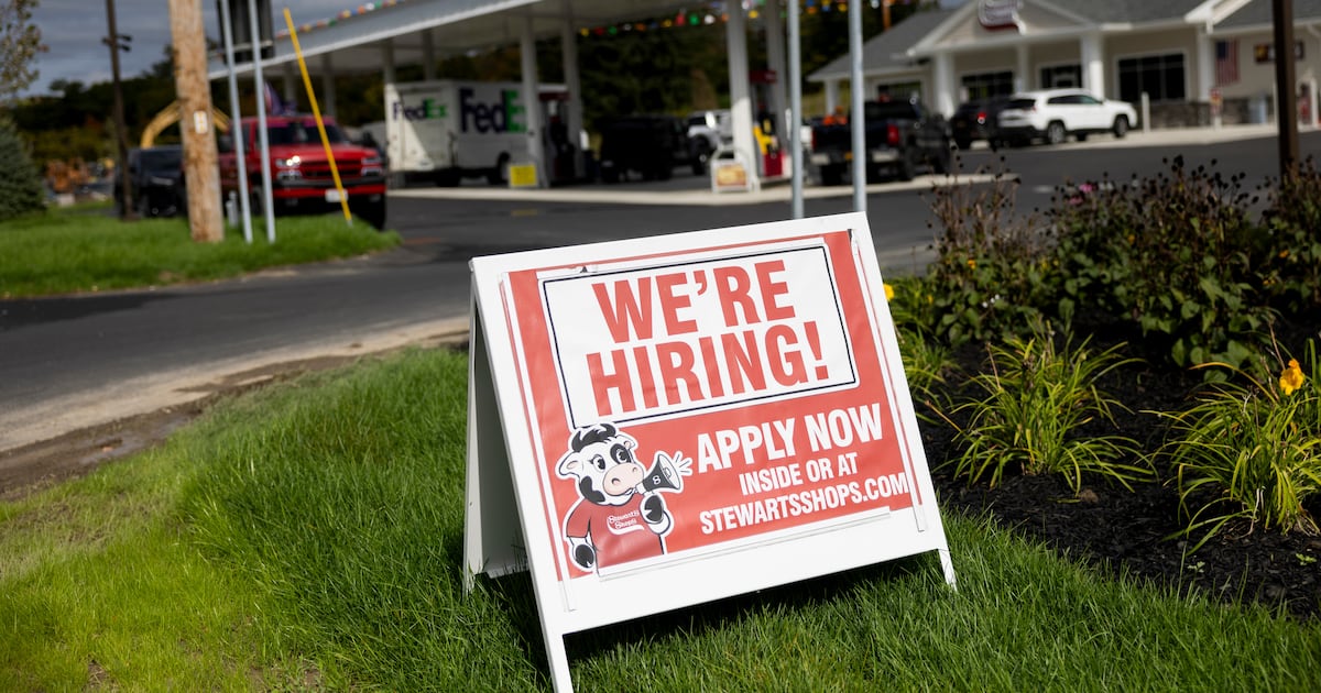 US goes well beyond jobs forecast with 162,000 roles added in August – The Irish Times