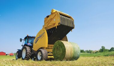 New Holland upgrades round balers