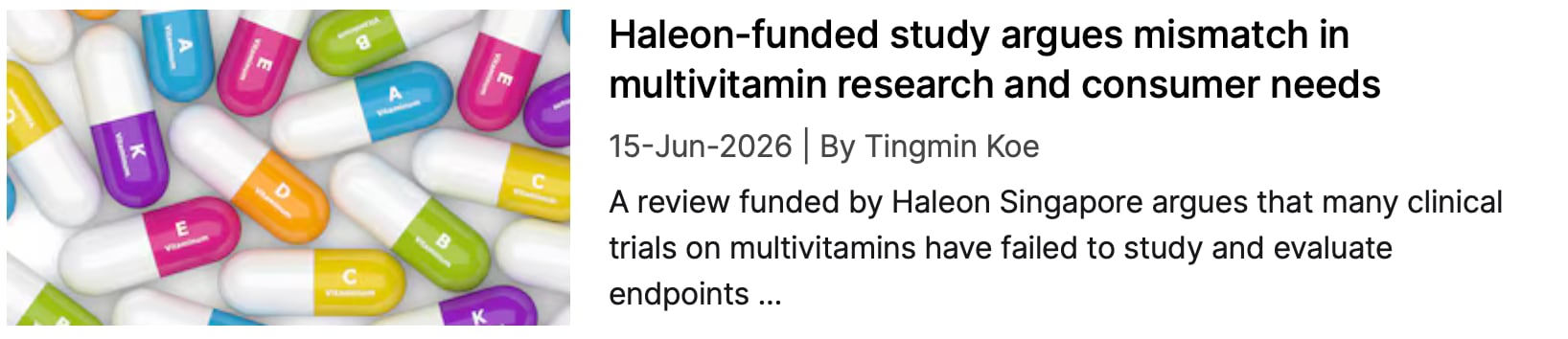 Haleon MVM study NI coverage