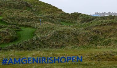 Jon Rahm among early Irish Open arrivals forced to take cover from wild Atlantic welcome – The Irish Times