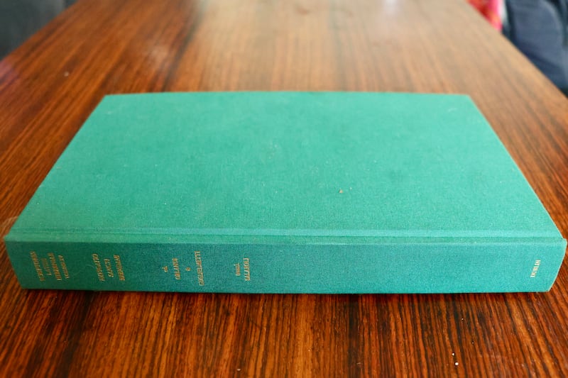 A copy of the new edition of the Voyage of St Brendan was presented to US president Donald Trump by President Catherine Connolly last week.