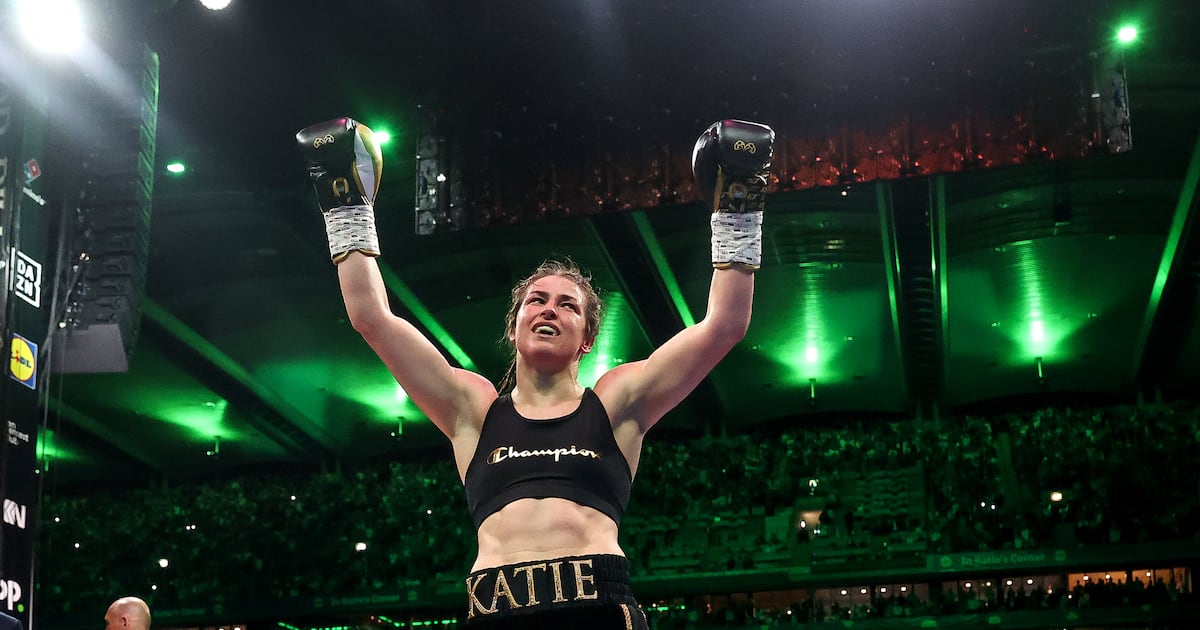 TV audience for Katie Taylor’s final fight nearly double that of All-Ireland hurling final – The Irish Times