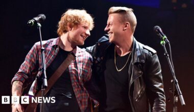 All support acts on Ed Sheeran's US tour quit after Macklemore dropped - BBC