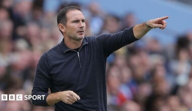 Coventry manager Frank Lampard shouting instructions to his players during a match