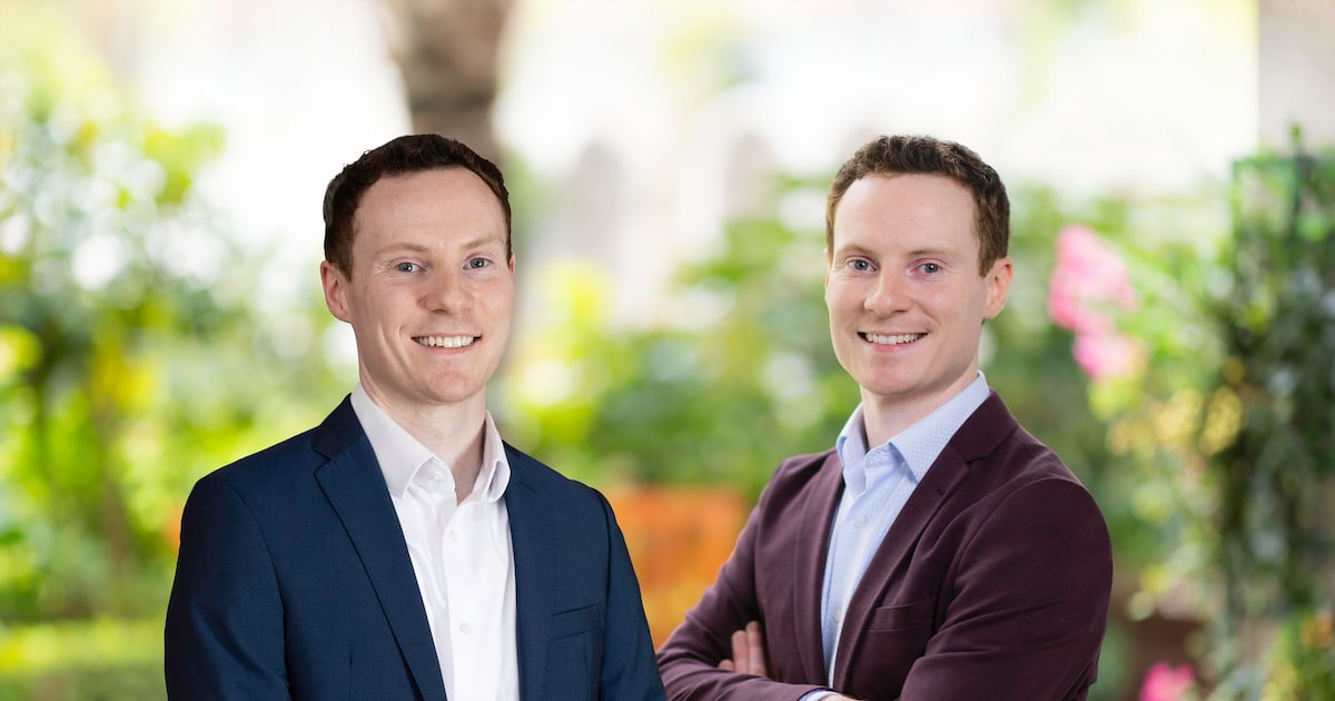 Ronan and Conor Burke: ‘Suddenly, every financial institution needed a solution to a problem we had spent years preparing to solve’