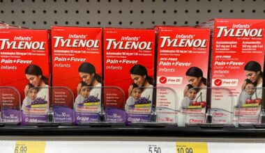 Study links prenatal Tylenol use to reproductive development