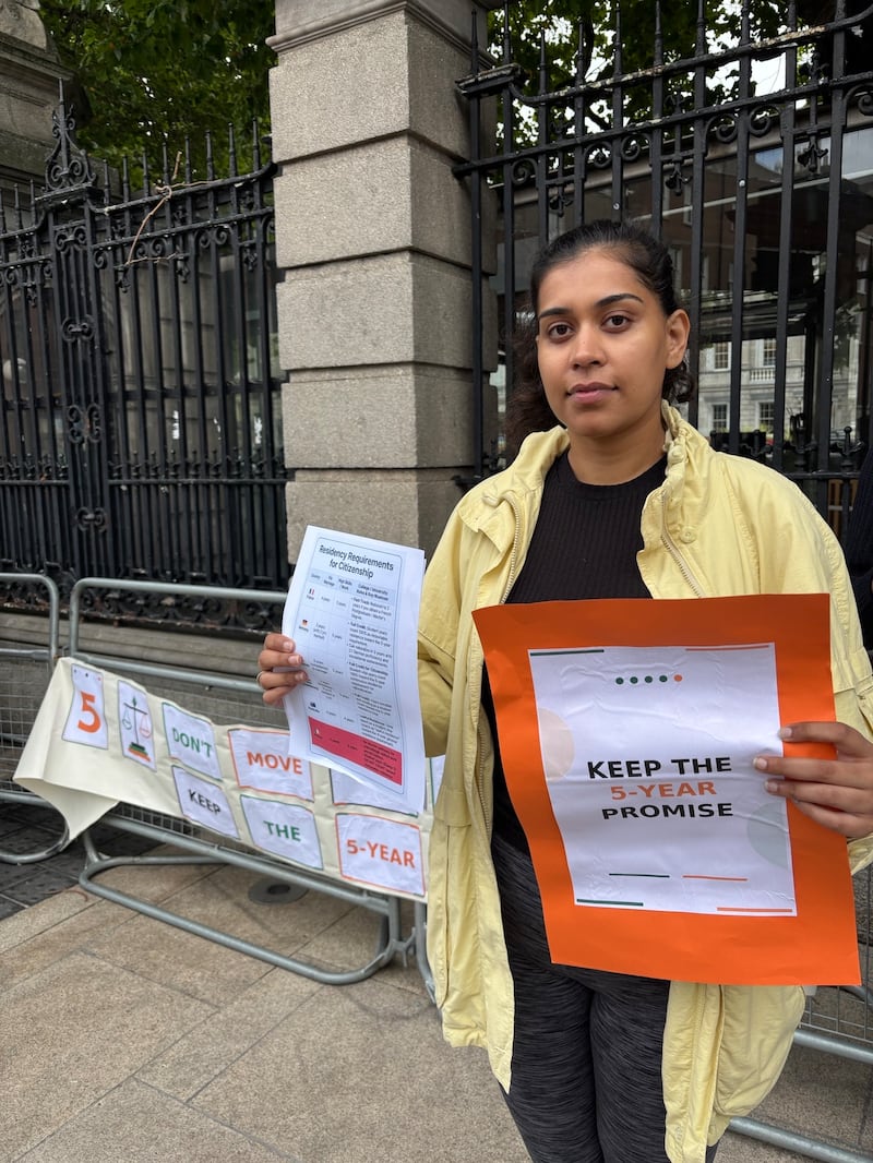Sana Diwan came to Ireland from India 12 years ago and was granted citizenship. Photograph: Katie Mellett
