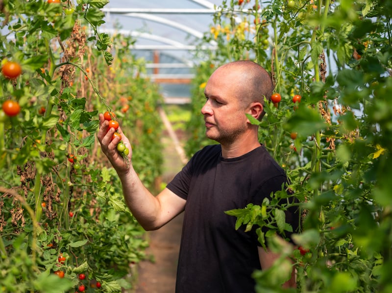 Barrie Quinn of Portnoo Market Garden