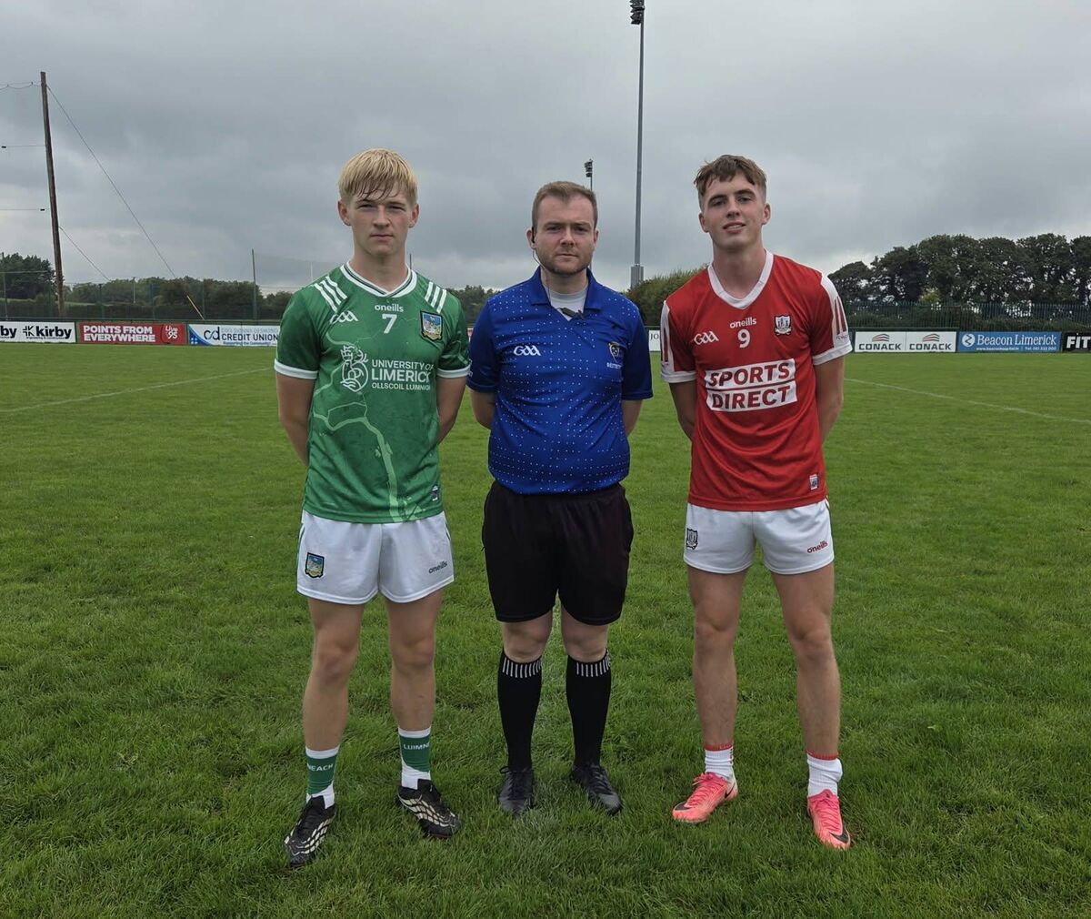 Cork U16 captain Setanta O'Sullivan before the Munster final.