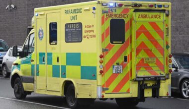 The court heard the first responder referred to in evidence was part of an ambulance crew passing the scene at the time of the collision. File picture: Denis Minihane