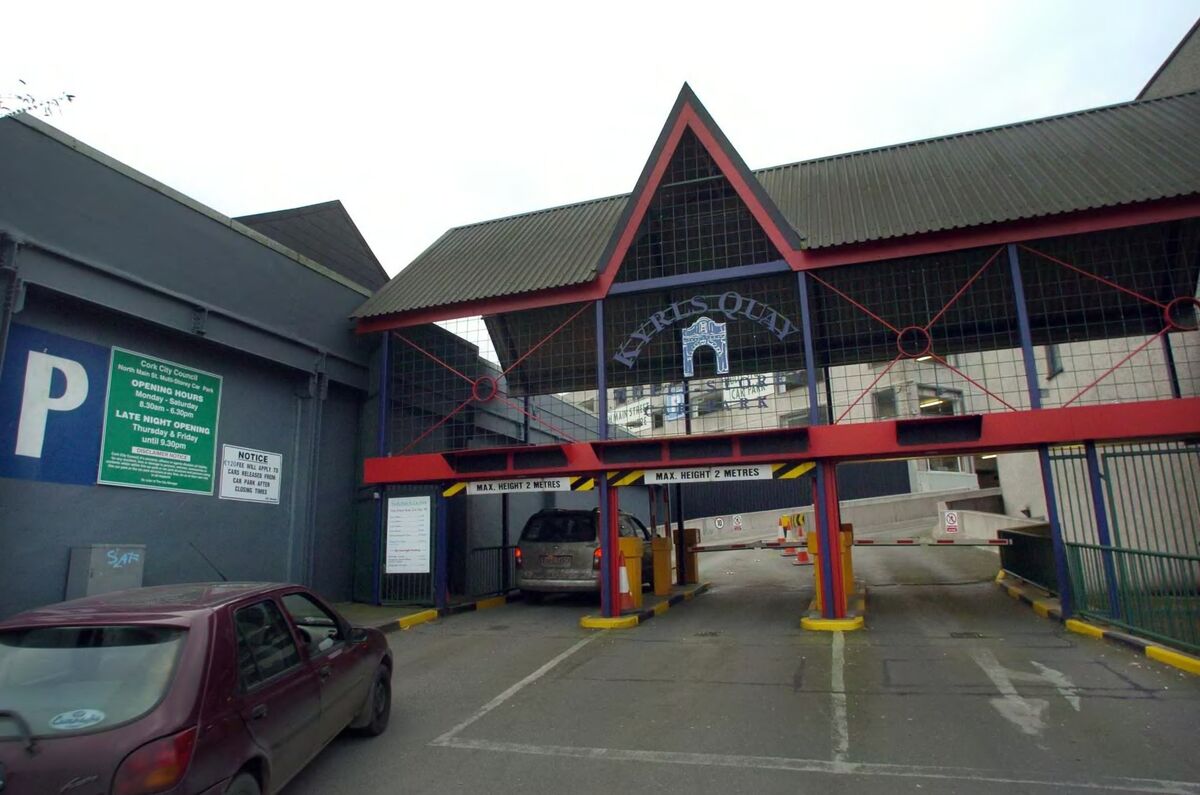 The increases, which come into effect on Wednesday morning, will see one-hour parking rates in the North Main Street car park increase by 30%, from €2.30 to €3. File picture: Denis Scannell