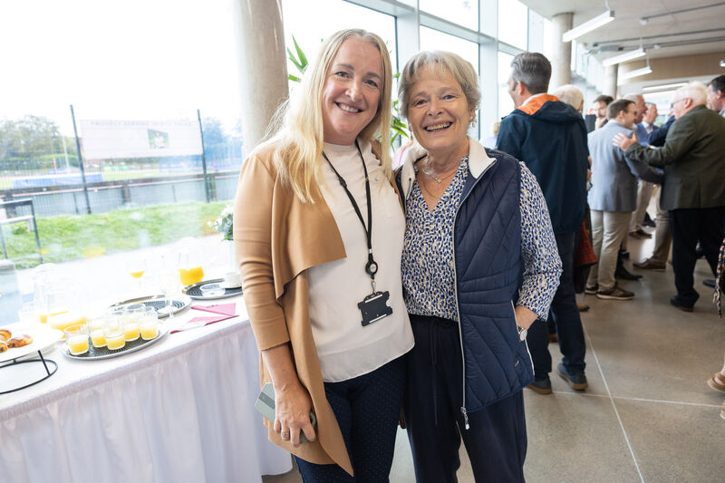 Isabelle Rositer MTU business academy and Maeve McCarthy, Rubicon.