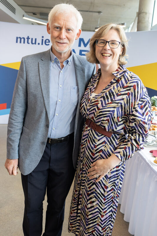 Joe Bourke, LEO South Cork and Aoife McInerney, enterprise programmes manager and new frontiers programme manager, MTU Rubicon.