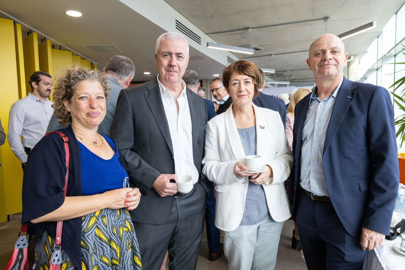 Naomi Fein, Think Visual; Pat O’Connor, OrthoXel; Breda O’Dwyer, MTU and Ronan Coleman, MTU.