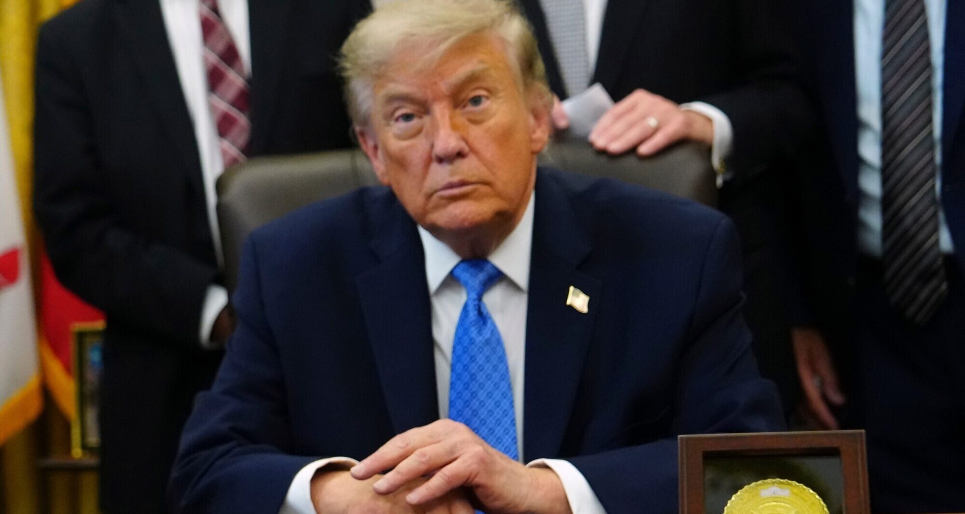 US president Donald Trump espouses right-wing populism Picture: AP Photo/Julia Demaree Nikhinson
