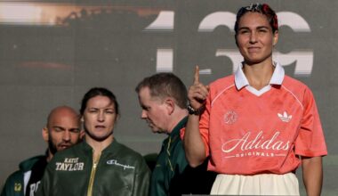 Flora Pili, who takes on Katie Taylor at Croke Park on Saturday night, is 12-0 in her pro boxing career. Pic: ©INPHO/Gary Carr