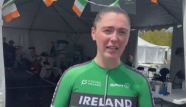 Heather Jameson: "I'm so happy with the performance. I came here feeling really good." Pic: RTÉ Sport