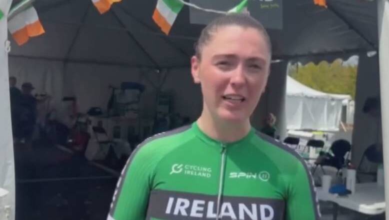 Heather Jameson: "I'm so happy with the performance. I came here feeling really good." Pic: RTÉ Sport