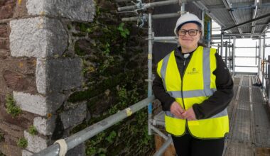 Rev. Farr moved to Cork from the United States in 2022 on a Stamp 3 Minister of Religion Visa with her husband and three sons to take up the post, which also includes serving as chaplain to St Luke’s Care Home in Blackrock. Picture: Chani Anderson