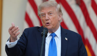 US President Donald Trump speaks during an event with Republican lawmakers in the Rose Garden of the White House, Wednesday, Sept. 2, 2026, in Washington. (AP Photo/Alex Brandon)