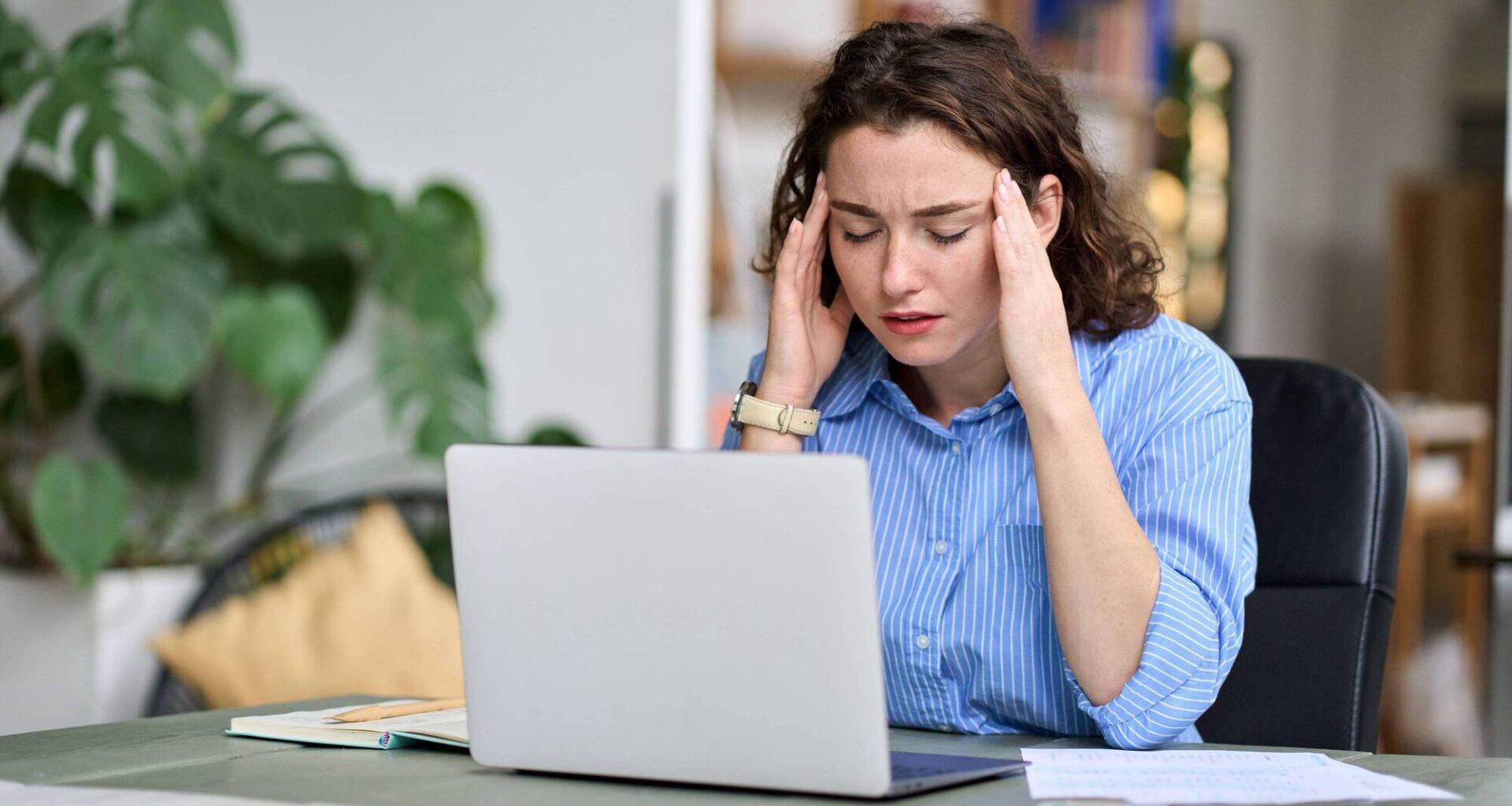 How can you distinguish between being simply being busy and experiencing genuine burnout?