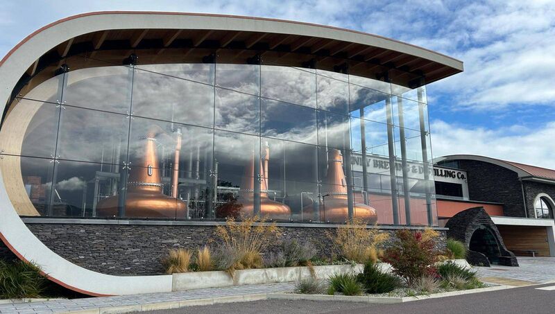 The exterior of the impressive distillery at Killarney Brewing and Distilling Co, which has been taken over by Spirit Capital. 