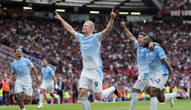 Pro Ref has made contact with Manchester United to acknowledge an “error of judgment” relating to Erling Haaland’s winning goal in the Manchester derby. Pic: Peter Byrne/PA Wire.
