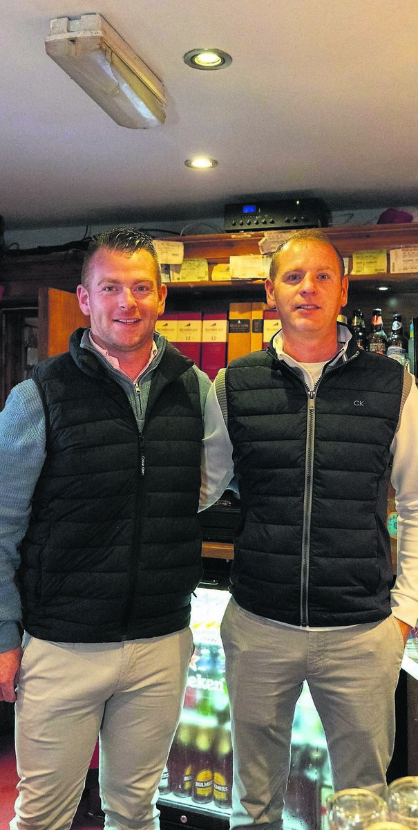Proprietors of The Ensign Bar in Monkstown, brothers Dan and Gavin Boland, who have run the place for 13 years.	Picture: Noel Sweeney