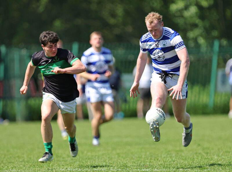 Conor Cahalane, Castlehaven, scored 1-5 from midfield against Knocknagree. Picture: Jim Coughlan.