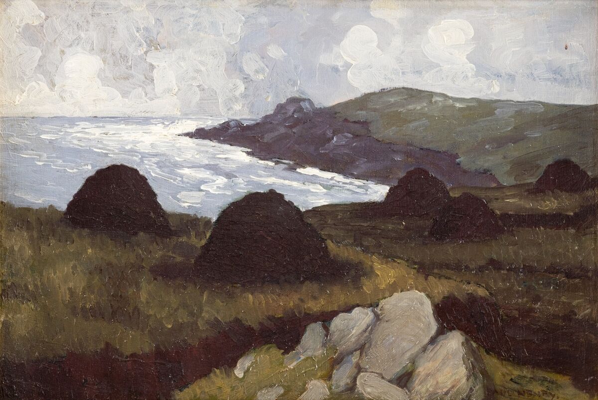 Paul Henry's 'Gubellaunaun from the Bog at James Adam.