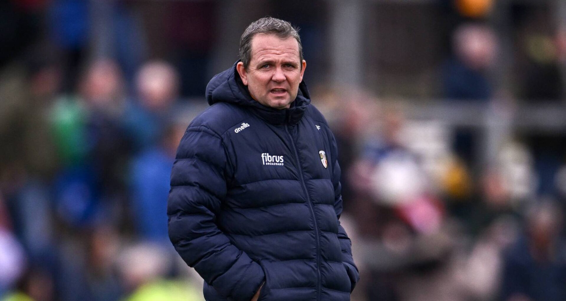 Davy Fitzgerald before the Allianz Hurling League Division 1B match between Antrim and Dublin. Pic: Ben McShane/Sportsfile
