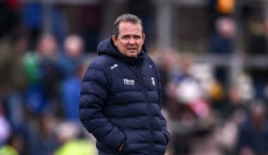 Davy Fitzgerald before the Allianz Hurling League Division 1B match between Antrim and Dublin. Pic: Ben McShane/Sportsfile