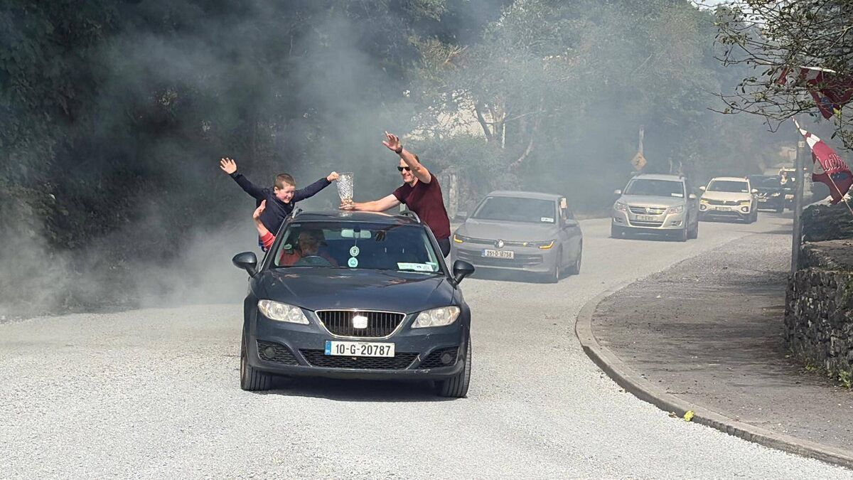 The Galway homecoming for Cillian Hirst after his World U9 victory in North Carolina.