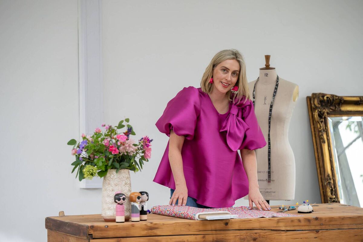 Fashion designer Heidi Higgins runs sewing retreats for all levels in Laois.