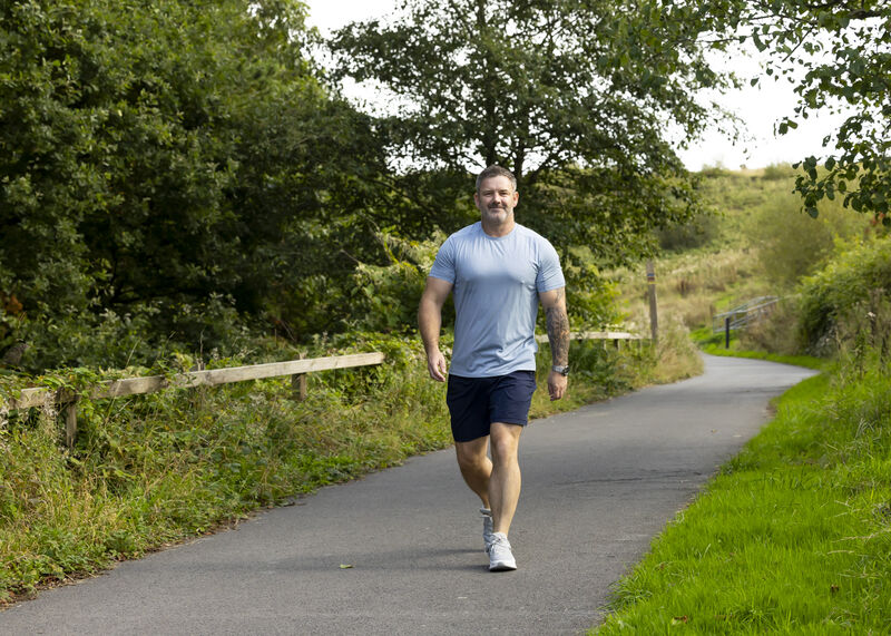 Brendan Byrne: 'I started going for longer walks and after about two or three weeks I began to feel better' Picture: Mary Browne