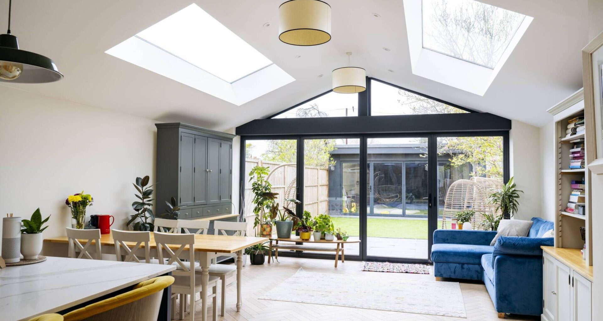 Aluclad is a valid choice for an extension on any era of building. Talk to a design professional before using them in place of more appropriate frames for a period façade (even without RPS/ACA protection). File picture