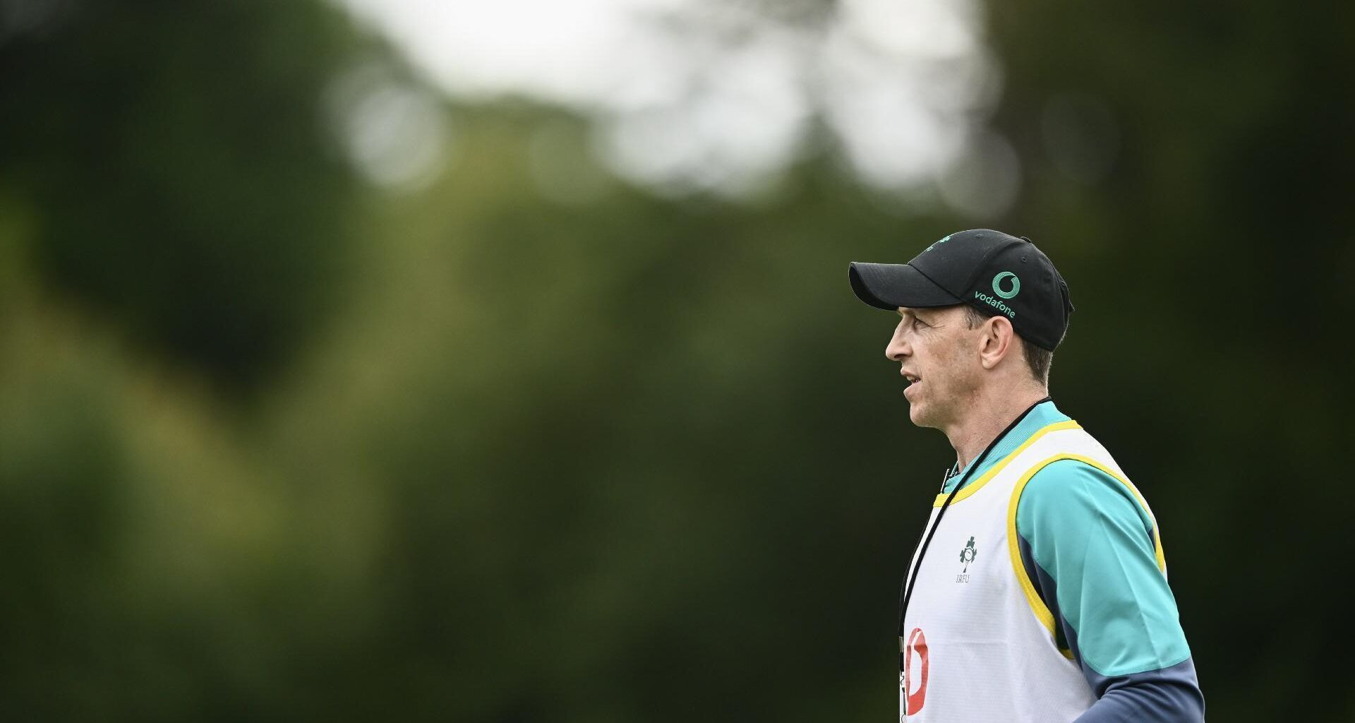 Head coach Scott Bemand during an Ireland Women rugby training. Pic: Shauna Clinton/Sportsfile