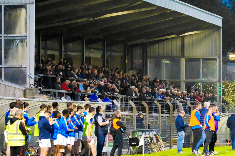 A big crowd in Páirc Uí Rinn for Friday's SAHC quarter-final. Picture: Noel Sweeney