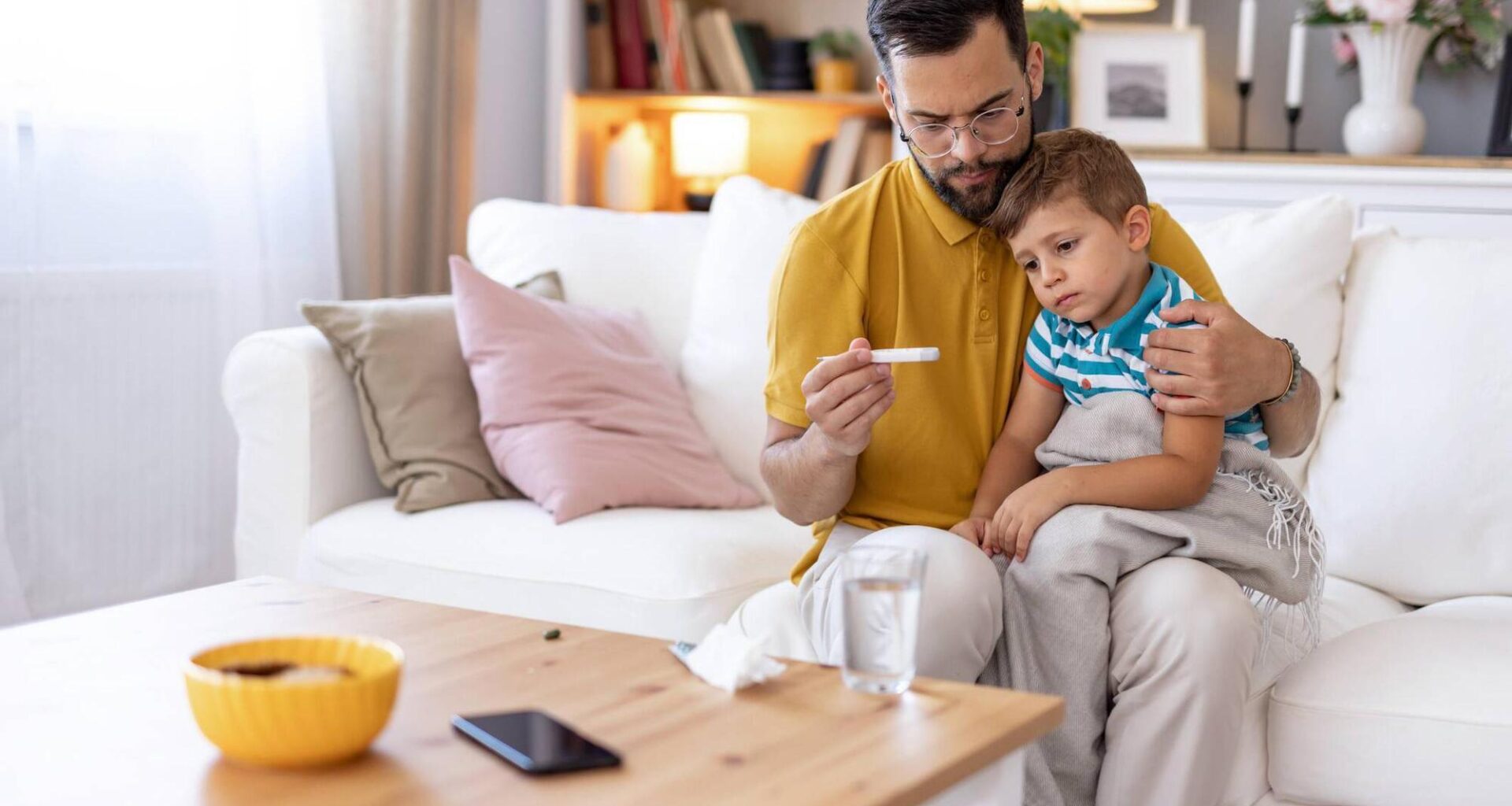 Young children commonly have six or more coughs and colds each year. Most are mild, viral and self-limiting. Picture: iStock