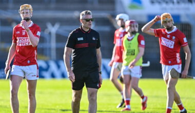 Fergal McCormack before the Munster MHC final match between Cork and Waterford. Pic: Piaras Ó Mídheach/Sportsfile