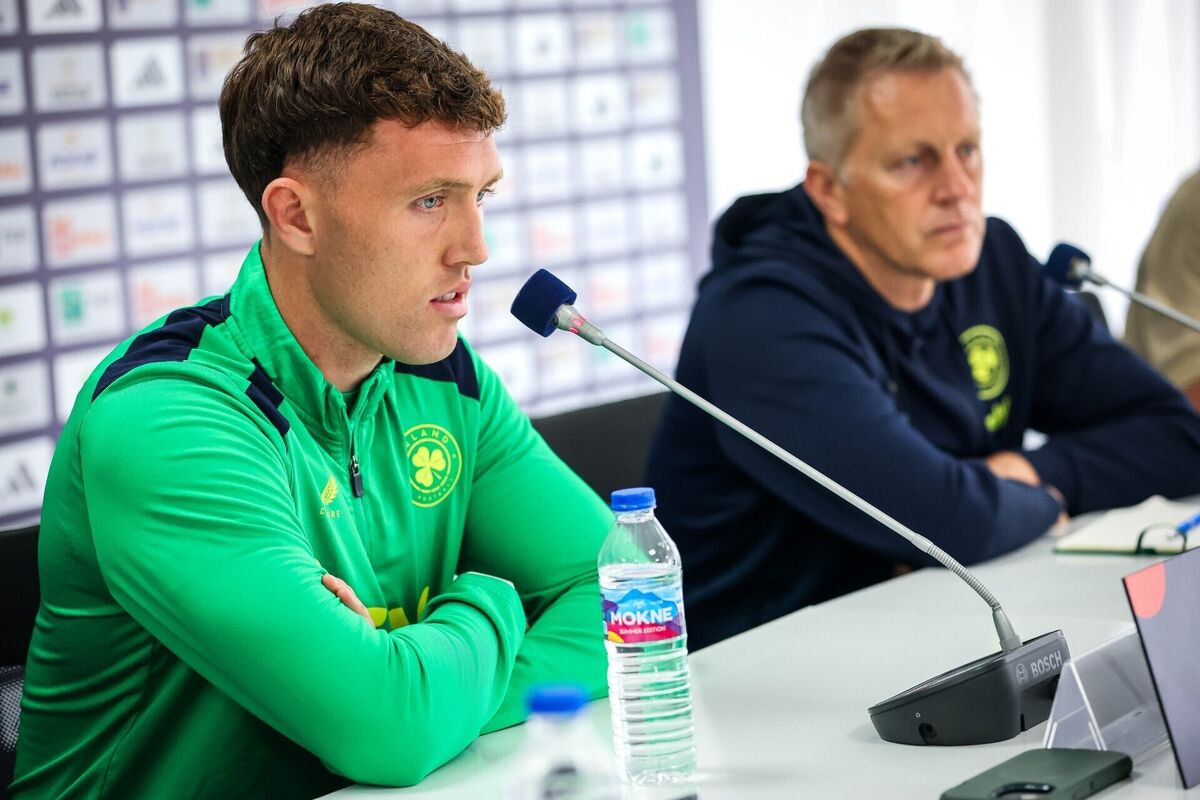Dara O'Shea faced the media on Wednesday. Pic: Ryan Byrne/Inpho