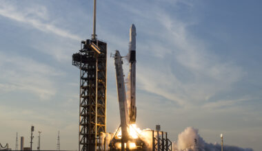 A SpaceX Falcon 9 rocket carrying the company's Dragon spacecraft is launched on NASA’s SpaceX Crew-10 mission to the International Space Station with NASA astronauts Anne McClain and Nichole Ayers, JAXA (Japan Aerospace Exploration Agency) astronaut Takuya Onishi, and Roscosmos cosmonaut Kirill Peskov onboard, Friday, March 14, 2025, from NASA's Kennedy Space Center in Florida. NASA’s SpaceX Crew-10 mission is the tenth crew rotation mission of the SpaceX Dragon spacecraft and Falcon 9 rocket to the International Space Station as part of the agency’s Commercial Crew Program. McClain, Ayers, Onishi, and Peskov launched at 7:03 p.m. EDT from Launch Complex 39A at the NASA's Kennedy Space Center to begin a six month mission aboard the orbital outpost.