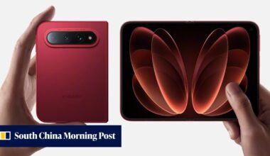 China’s Xiaomi unveils folding phone with home-grown chip as it takes on Apple, Huawei