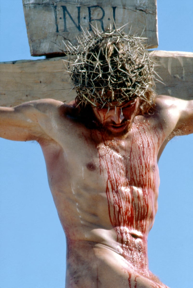 Willem Dafoe on the set of The Last Temptation of Christ. Photograph: Universal Pictures/Sunset Boulevard/Corbis via Getty