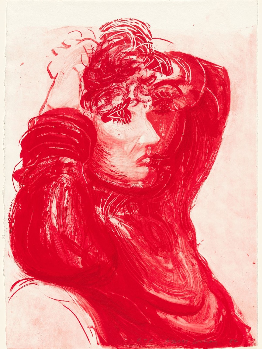 David Hockney (artist), Tyler Graphics (printer and publisher), Red Celia