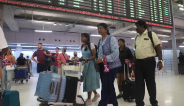 Bangkok Post - Indian arrivals fall by 12% last month