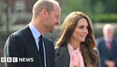 Catherine joins William at suicide prevention campaign - bbc.com