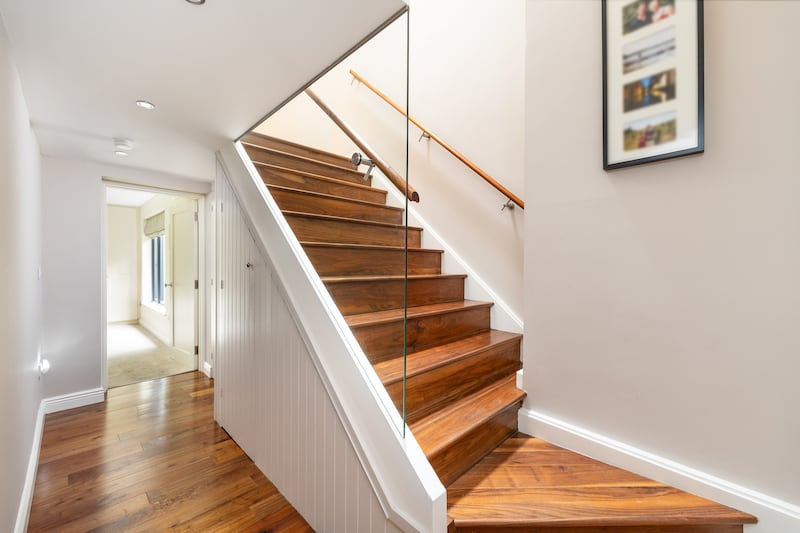 Walnut staircase